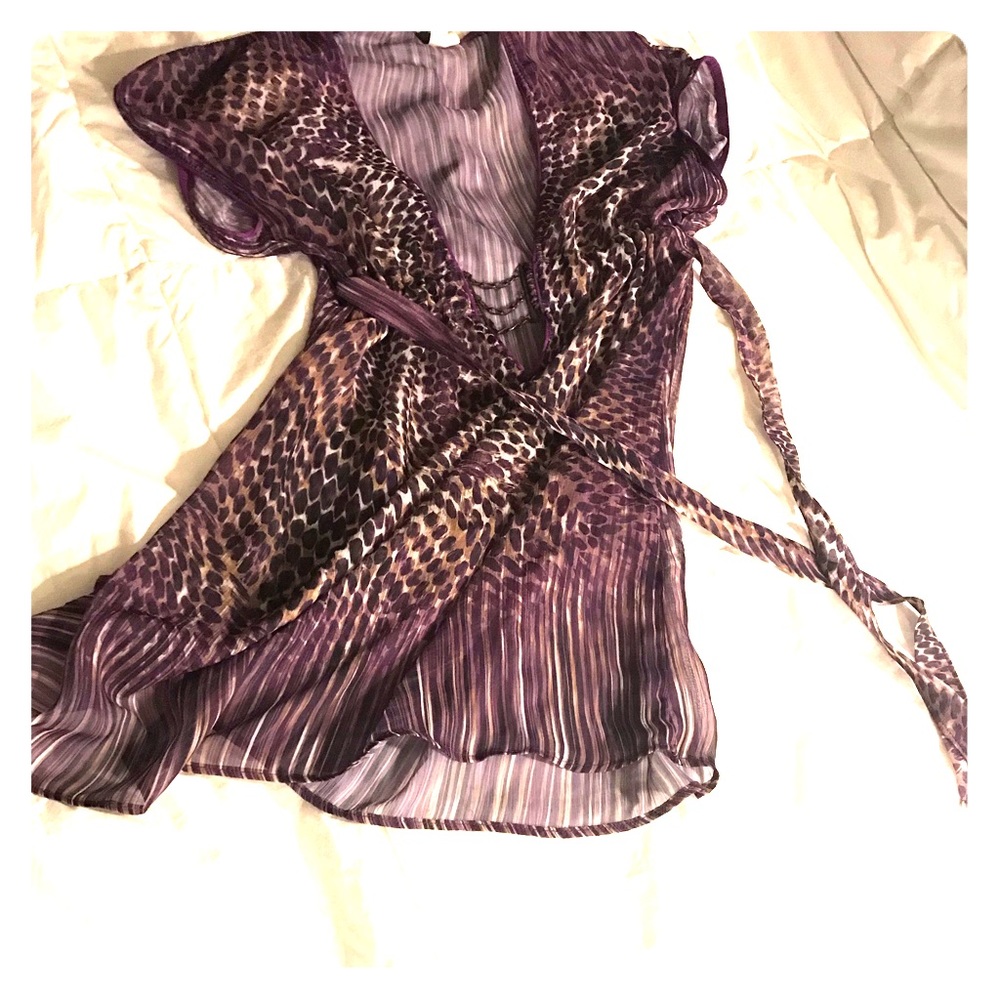 BECCA Cheetah Swim Coverup